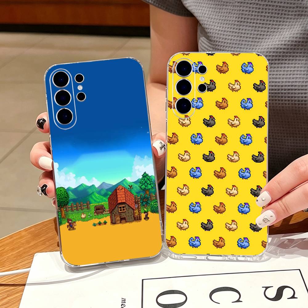 Street Fashion Store - เคสโทรศัพท์ Stardew Valley ลายเกมส์บำบัดใจ สำหรับ Samsung