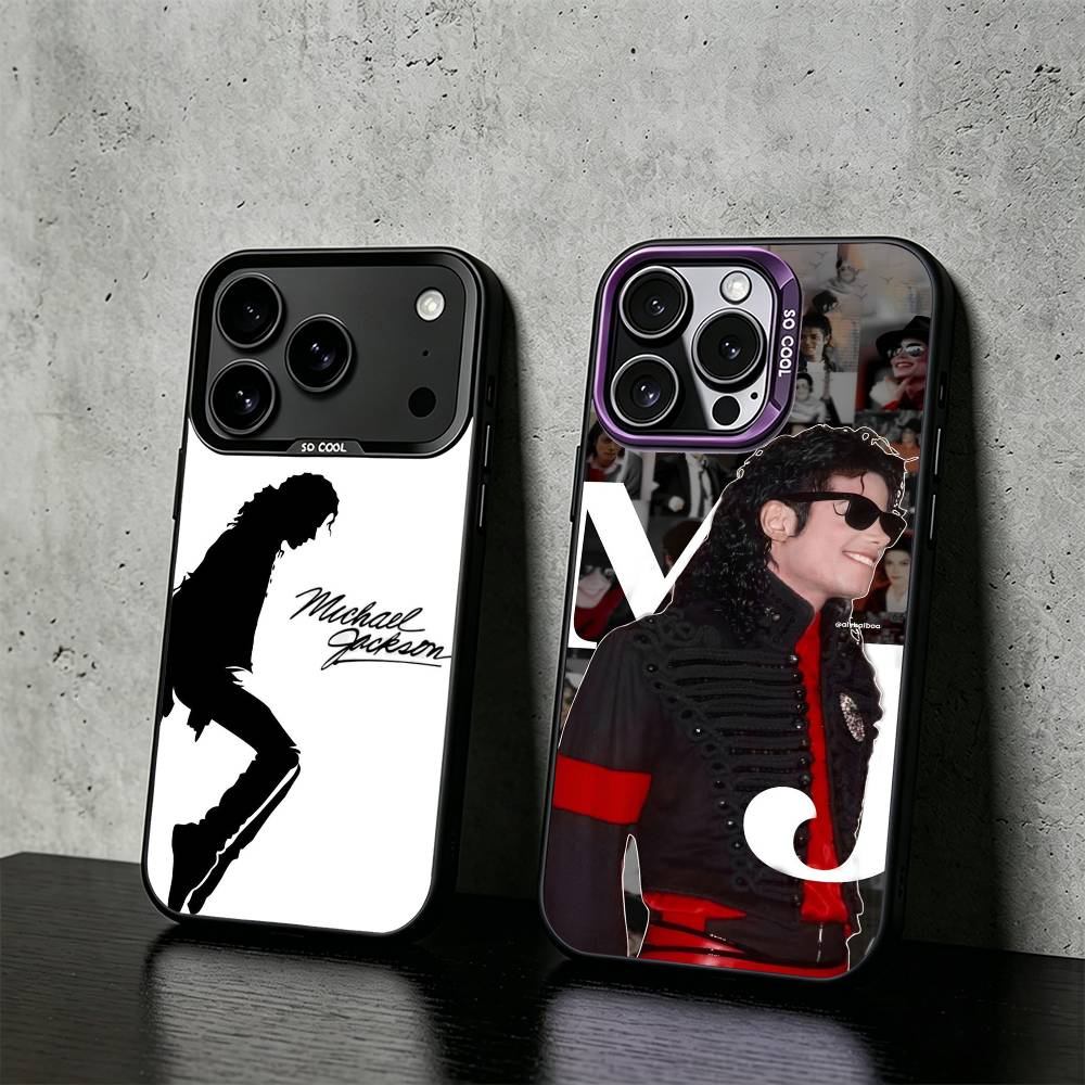 Street Fashion Store - เคสโทรศัพท์ M-Michael Jackson สำหรับ iPhone 17,16,15,14,13,12,11