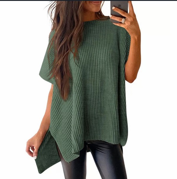 เสื้อยืดเชนิลล์ลำลองทรงโอเวอร์ - Longline Tee Oversized บทวิจารณ์และราคา