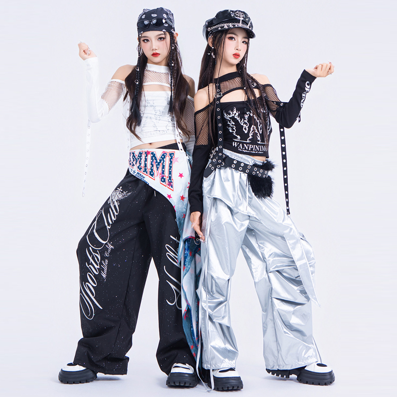 ชุดเต้นแจ๊สสำหรับเด็กผู้หญิง แ - Street Fashion Kpop บทวิจารณ์และราคา