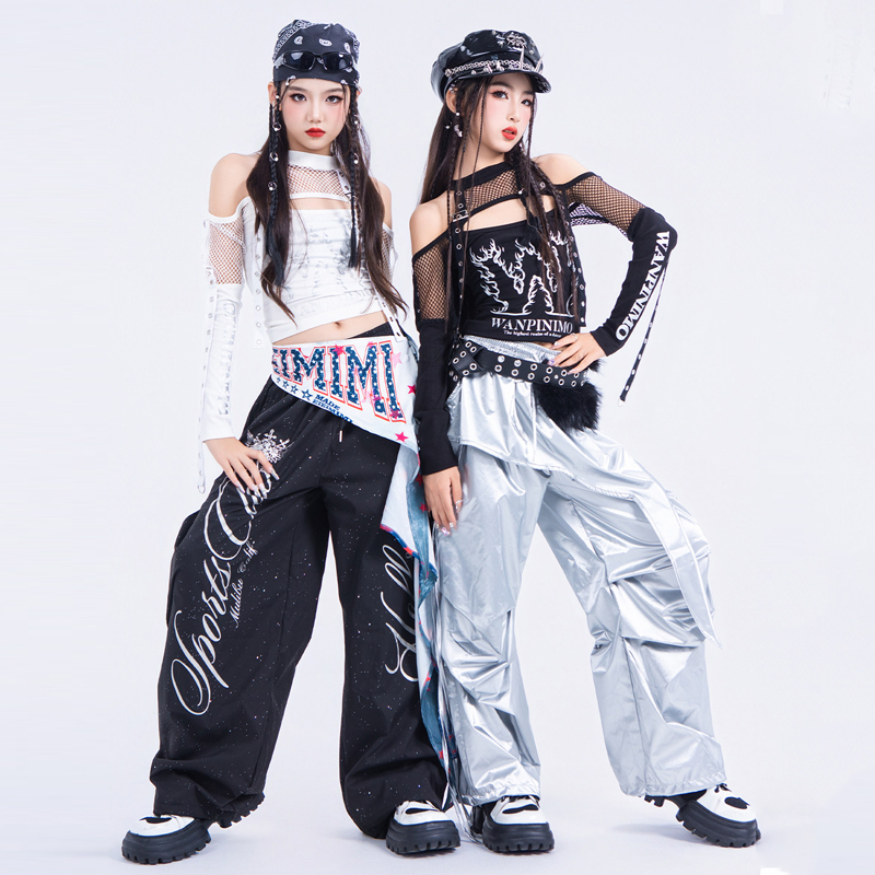 ชุดเต้นแจ๊สสำหรับเด็กผู้หญิง แ - Street Fashion Kpop บทวิจารณ์และราคา
