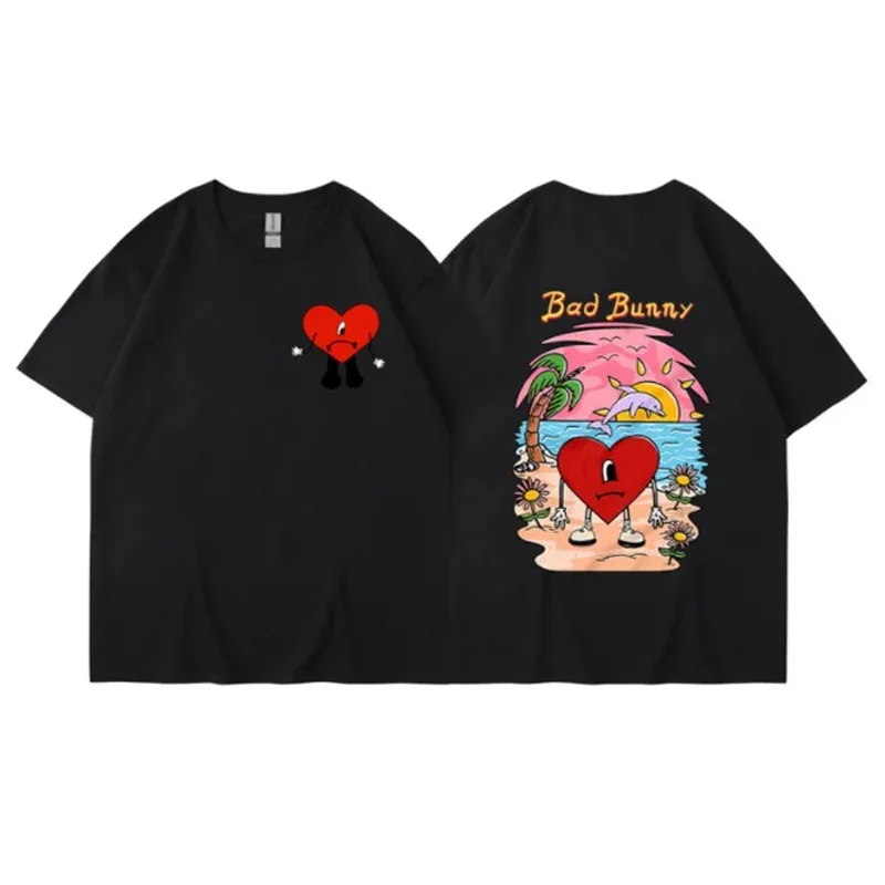 เสื้อยืดผู้หญิงลาย Bad Bunny ไ - Street Fashion Asian Men บทวิจารณ์และราคา