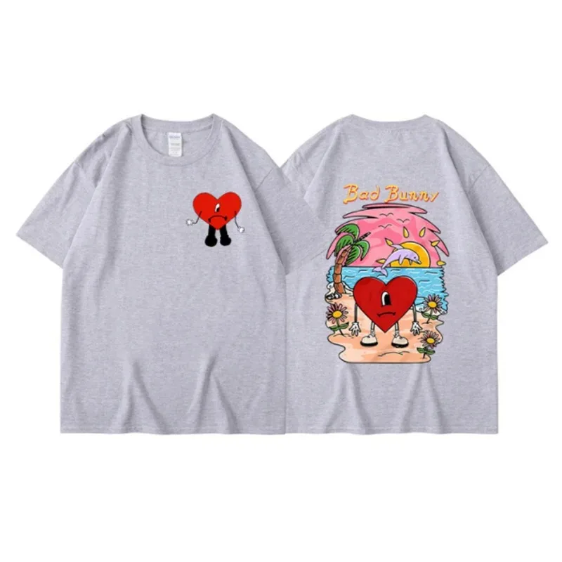 เสื้อยืดผู้หญิงลาย Bad Bunny ไ - Street Fashion Asian Men บทวิจารณ์และราคา