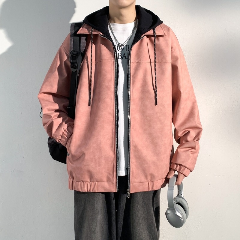 เสื้อแจ็คเก็ตบุขนสไตล์เอเชียสำ - Street Fashion Asian Men บทวิจารณ์และราคา
