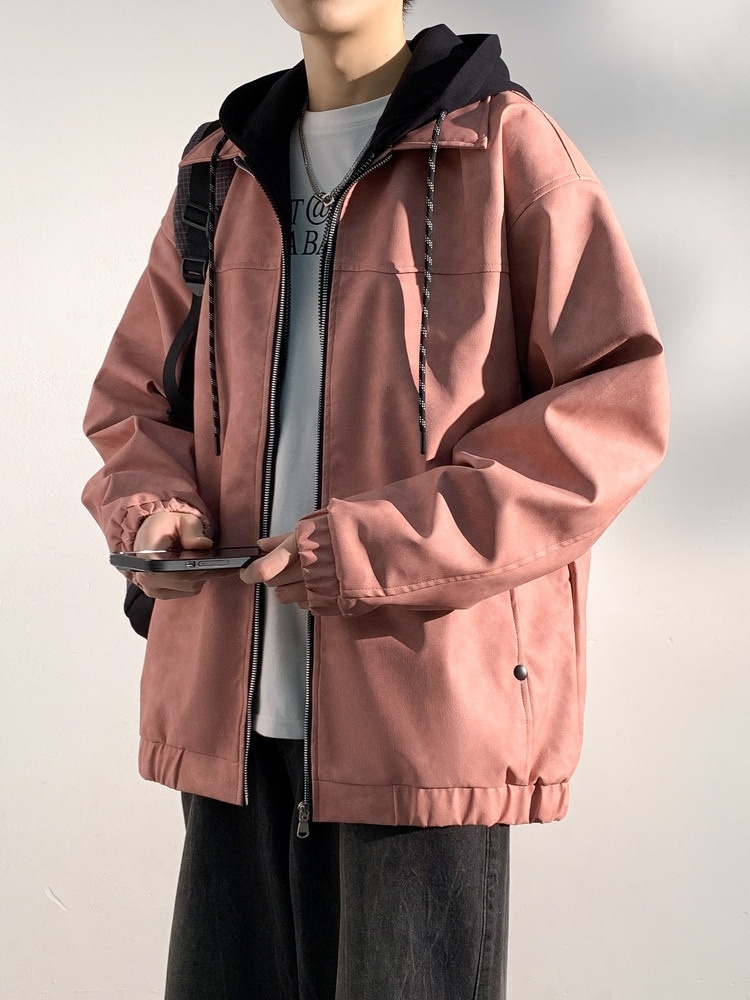 เสื้อแจ็คเก็ตบุขนสไตล์เอเชียสำ - Street Fashion Asian Men บทวิจารณ์และราคา