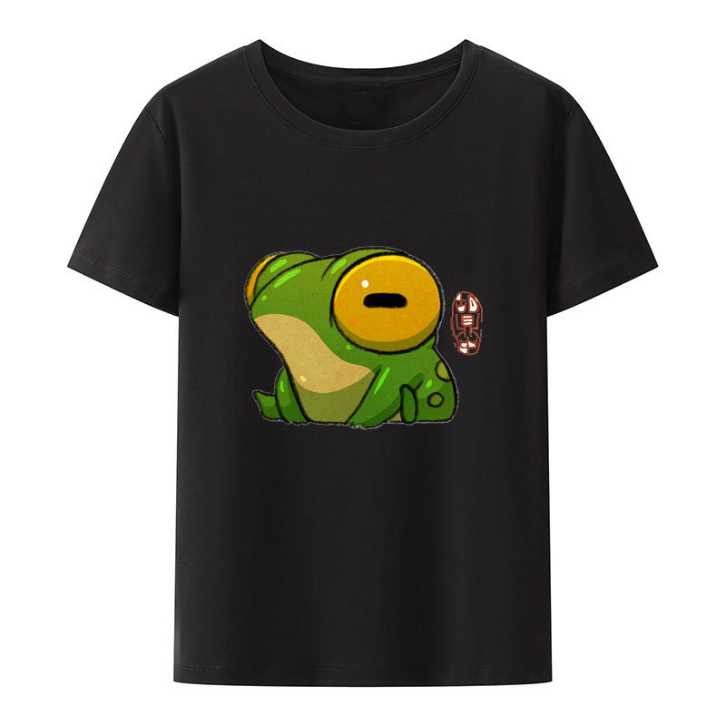 เสื้อยืดลายการ์ตูนกบชิบิสุดน่า - Street Fashion Asian Men บทวิจารณ์และราคา
