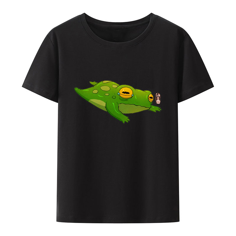 เสื้อยืดลายการ์ตูนกบชิบิสุดน่า - Street Fashion Asian Men บทวิจารณ์และราคา