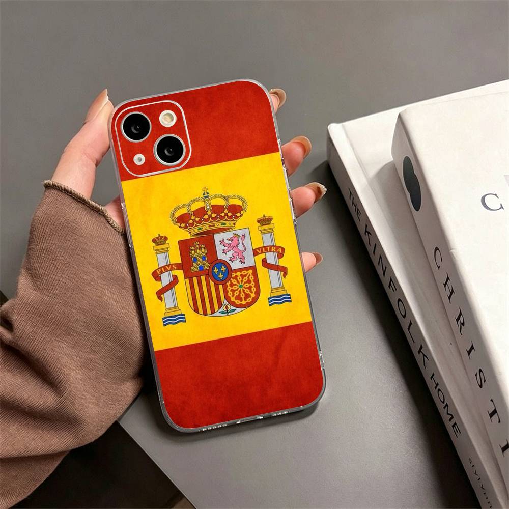 เคสโทรศัพท์ลายธงชาติสเปน สำหรั - Street Fashion Store บทวิจารณ์และราคา