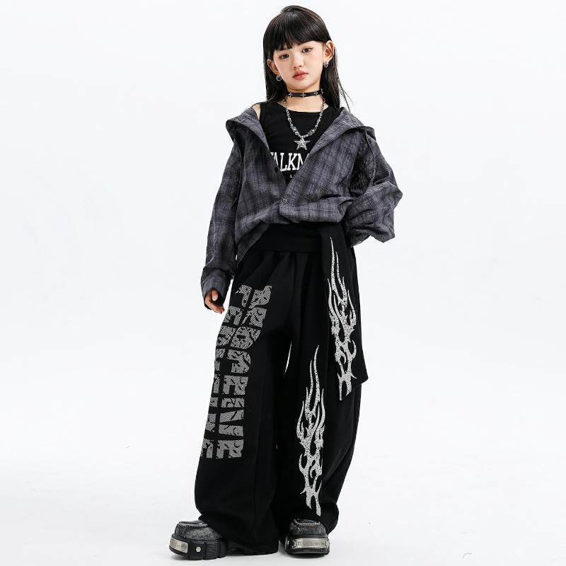 ชุดเต้นแจ๊สสำหรับเด็กผู้หญิง เ - Street Fashion Kpop บทวิจารณ์และราคา