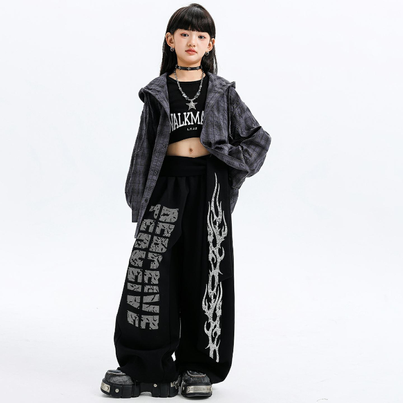 ชุดเต้นแจ๊สสำหรับเด็กผู้หญิง เ - Street Fashion Kpop บทวิจารณ์และราคา