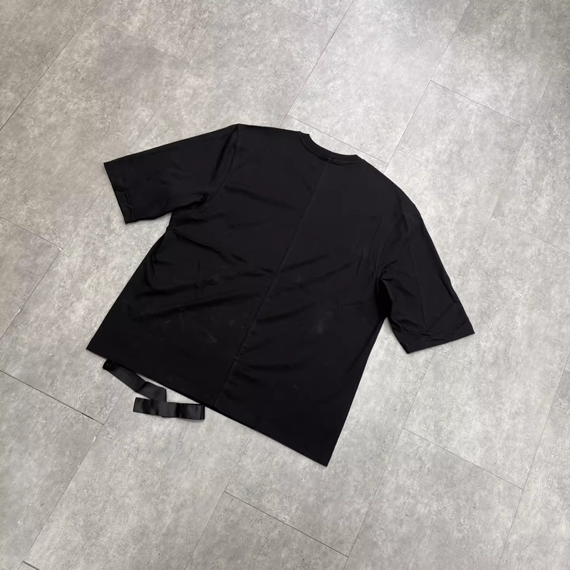 เสื้อยืดโอเวอร์ไซส์สีดำลายดาวส - Longline Tee Oversized บทวิจารณ์และราคา