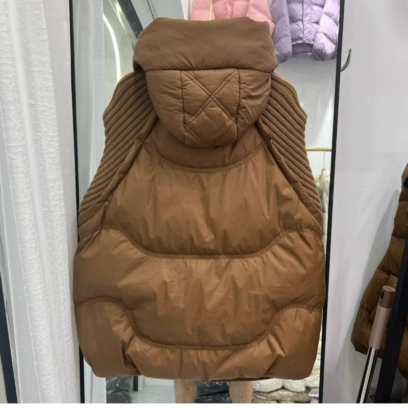 เสื้อกั๊กผู้หญิงมีฮู้ดบุด้วยใย - Puffer Vest Padded บทวิจารณ์และราคา