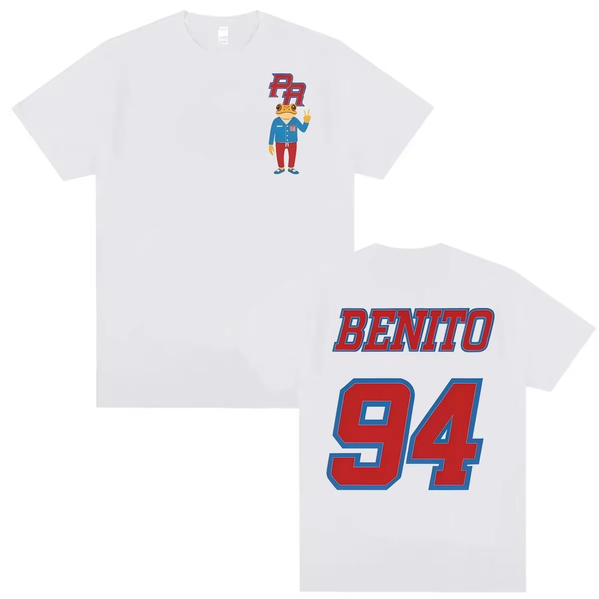 เสื้อยืดแร็ปเปอร์ Bad Bunny ลา - Foto Street Fashion บทวิจารณ์และราคา