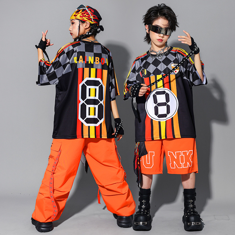 ชุดเสื้อผ้าฮิปฮอปสำหรับเด็กผู้ - Street Fashion Kpop บทวิจารณ์และราคา