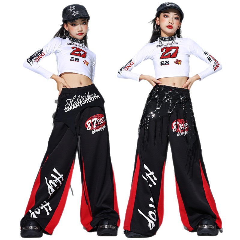 2025 เสื้อผ้าเต้นรำแจ๊สสาวเคป๊ - Street Fashion Kpop บทวิจารณ์และราคา