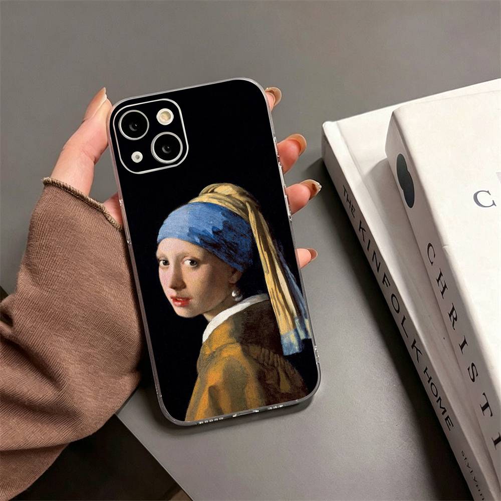 เคสโทรศัพท์ลายสาวน้อยกับต่างหู - Street Fashion Store บทวิจารณ์และราคา